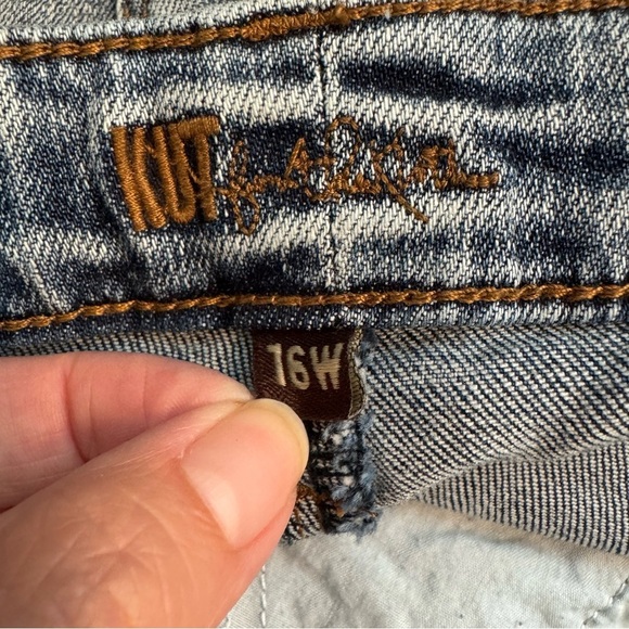 Kut From the Kloth Reese Ankle Straight Leg High Rise Jeans - Picture 5 of 8